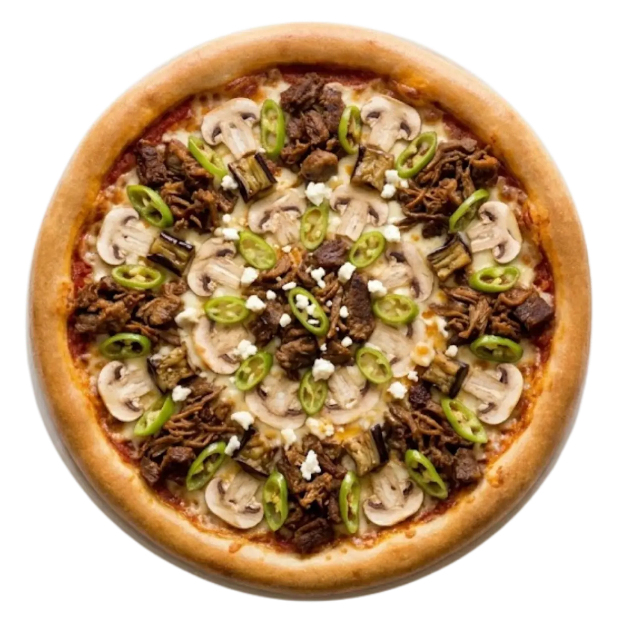 Pizza Patlıcan Delisi
