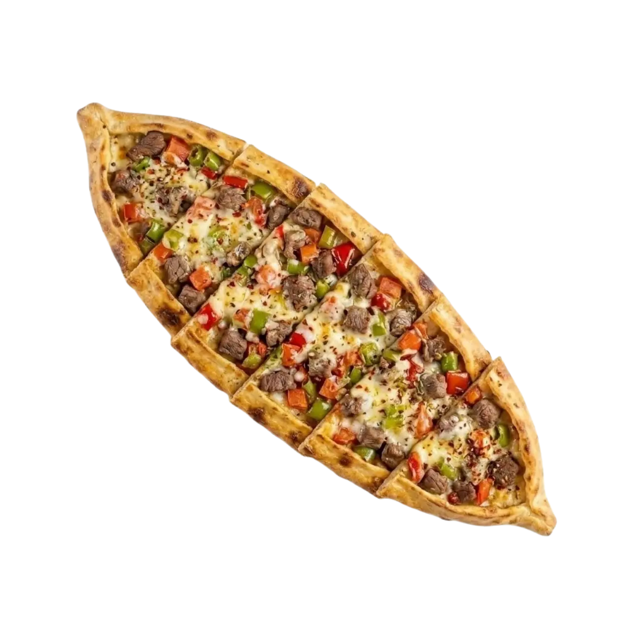 Kuşbaşılı Kaşarlı Pide