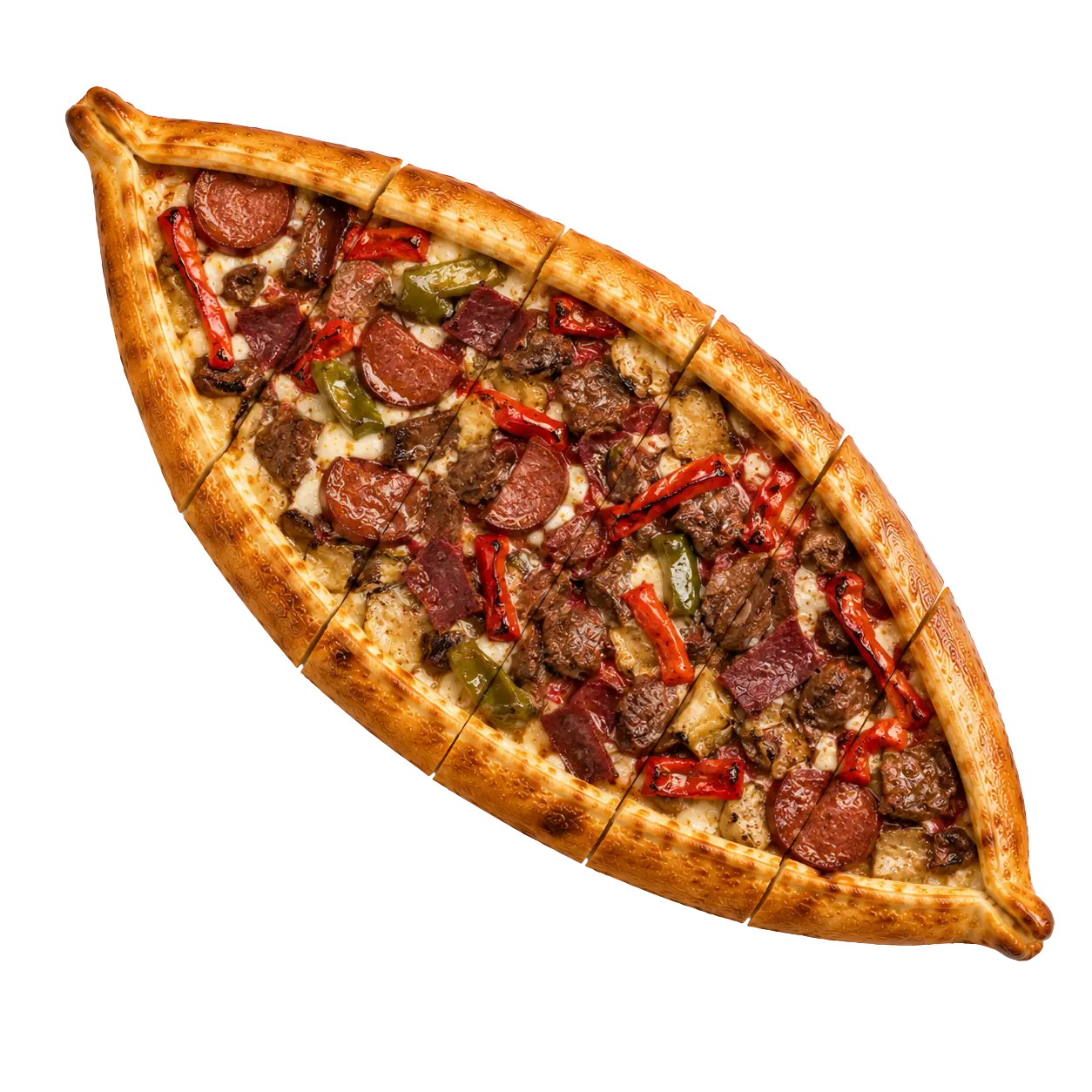 Kavurma, Sucuk, Pastırma, Köz Patlıcan, Peynir, Biberli Pide
