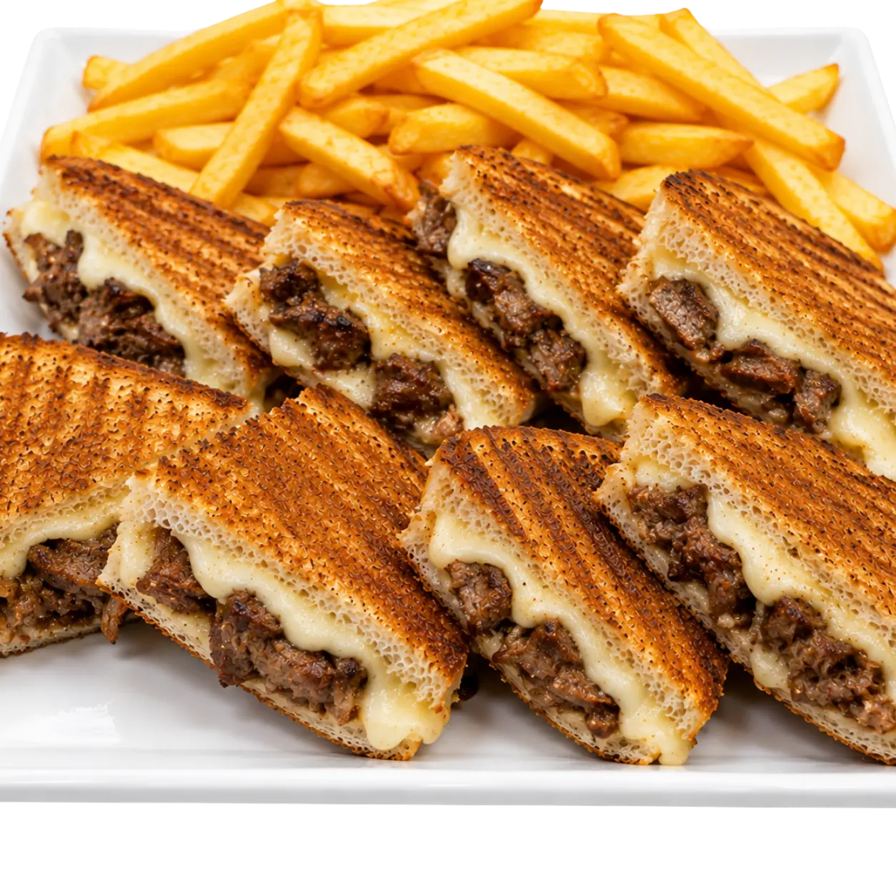 Kavurmalı Kaşarlı Tost